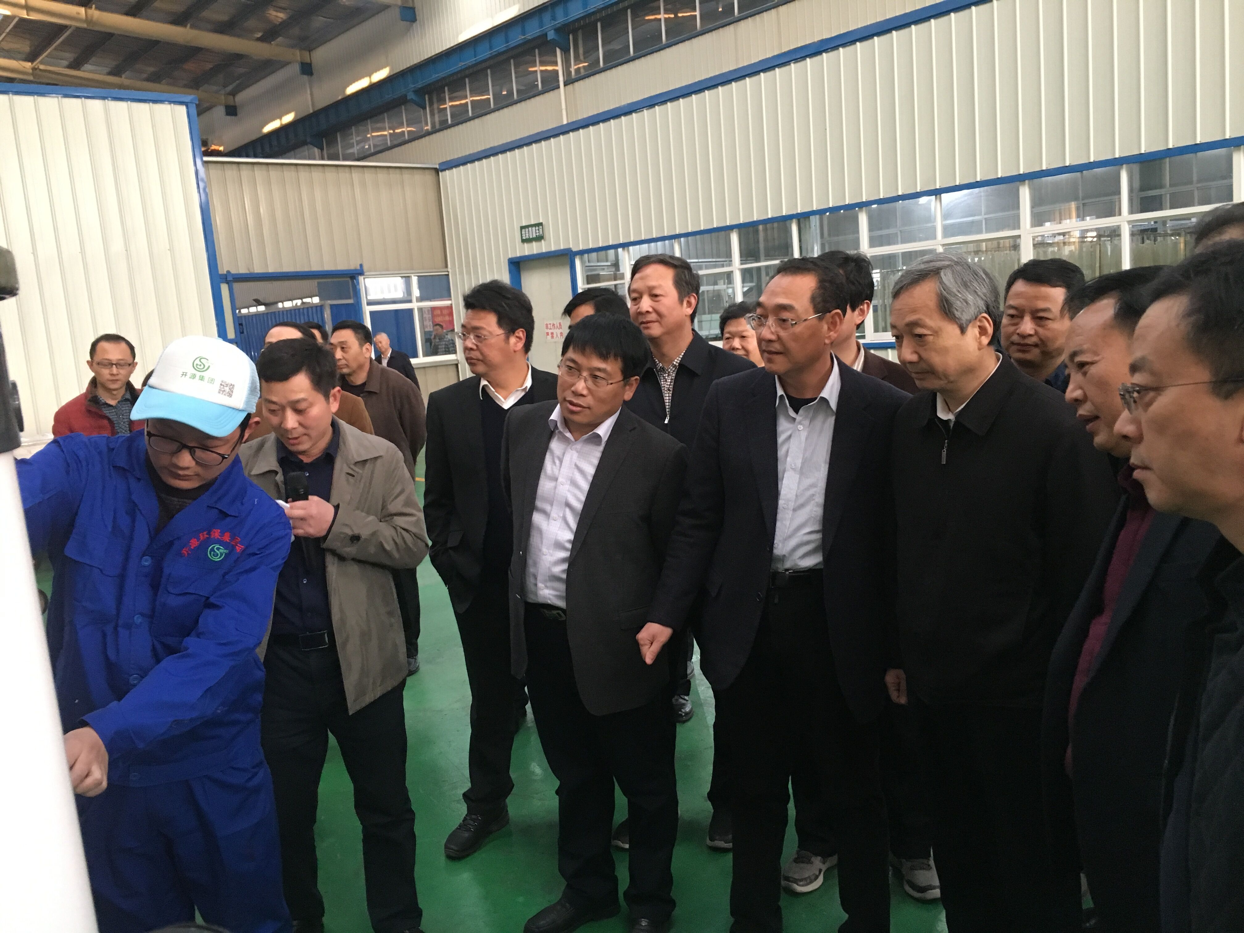 市长尚朝阳率队考察tqb谈球吧环保